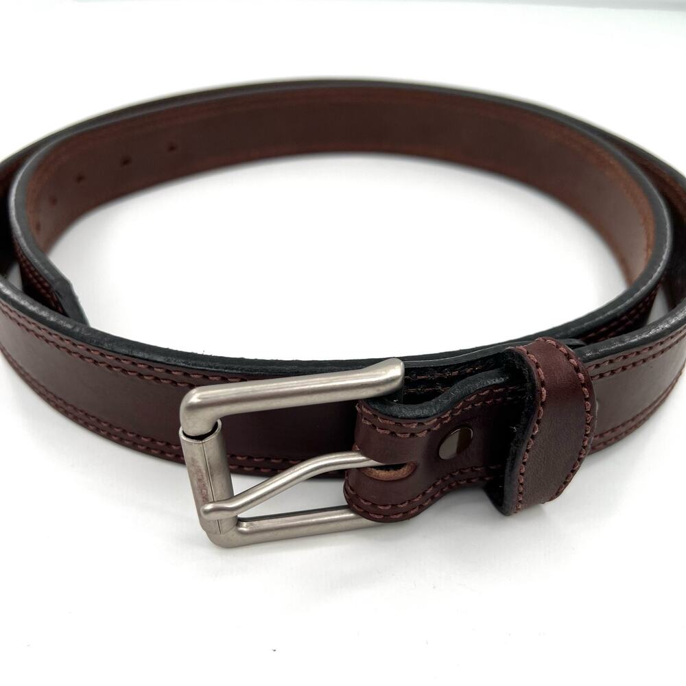 NWOT Bullhide Belts men’s double stitched square buckle belt